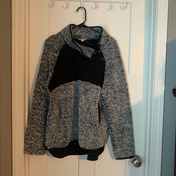 oddy sherpa pullover